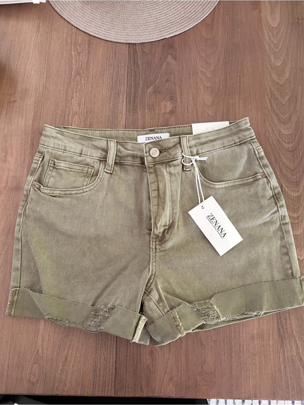 Zenana Jean Shorts